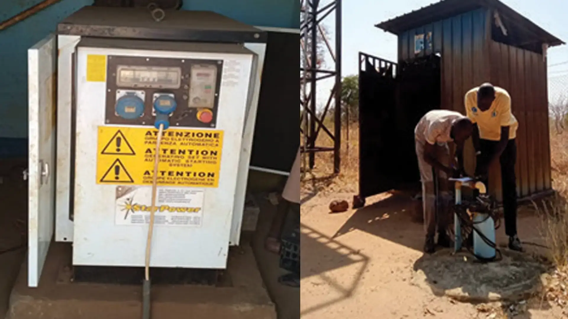 Abuyung solar water system and elevated storage