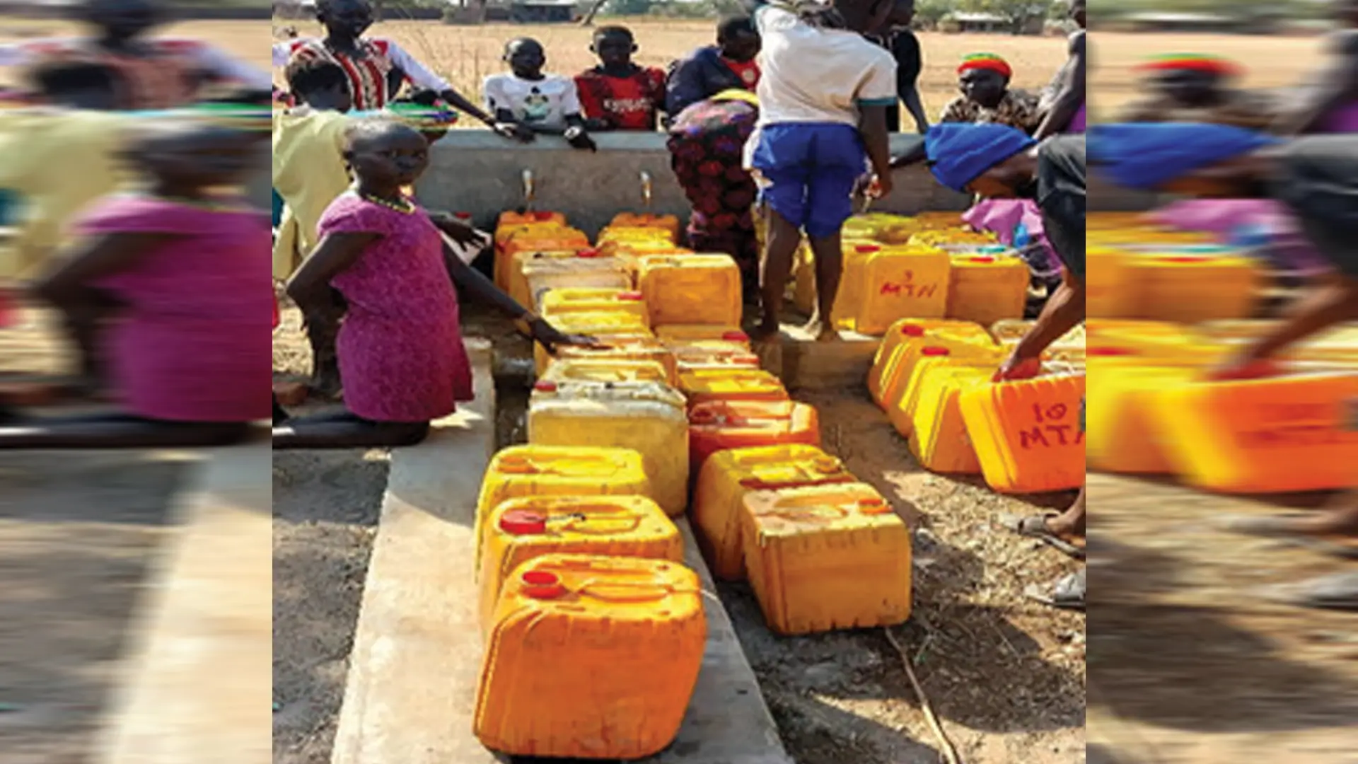 Bringing water collection closer to users in Abuyung